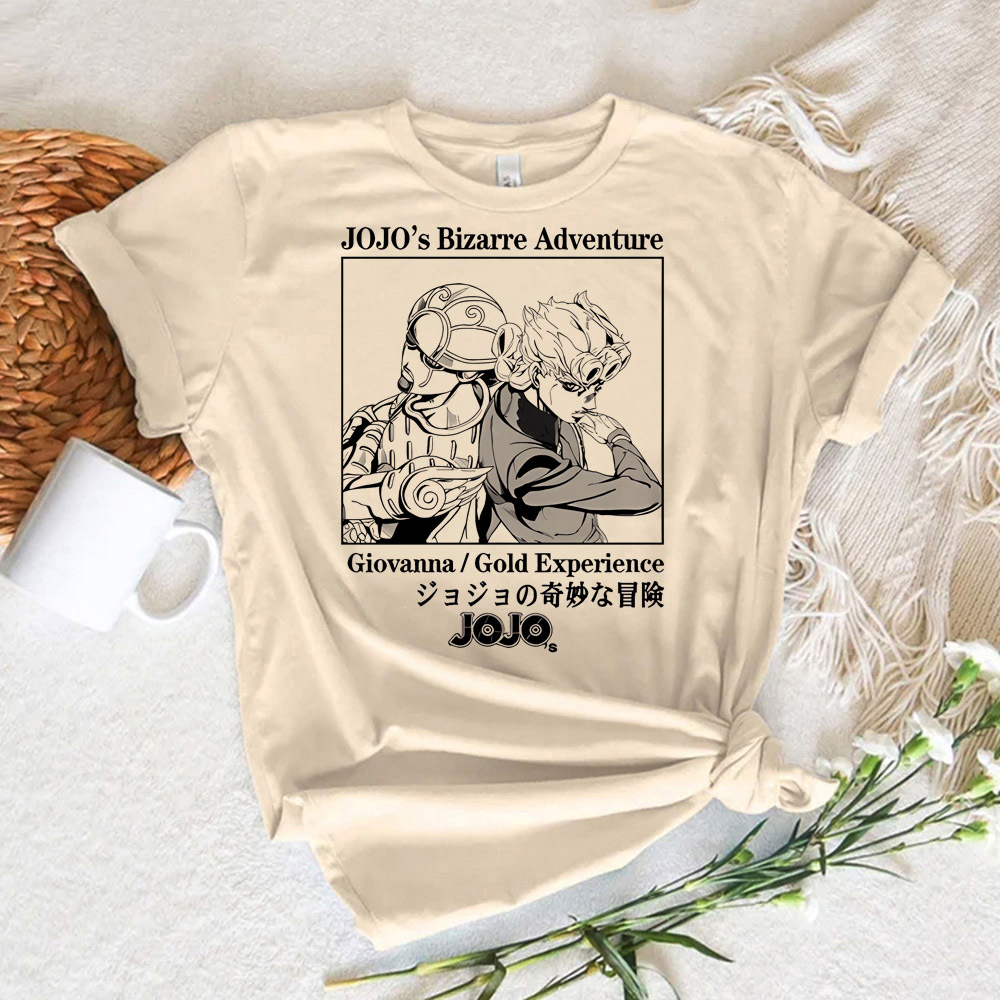 Jojo Anime Merchandise - Jojo Bizarre Adventure 셔츠 여성 여성