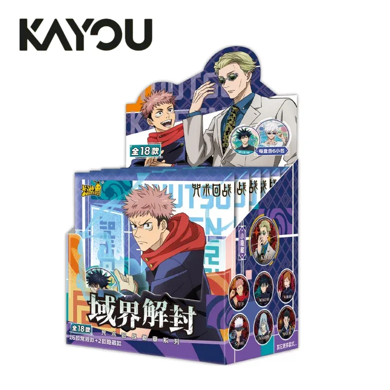 카유 주주츠 케이센 배지 블라인드 박스 2권 골드 포일 - Anime Merchandise In Japan 리뷰 및 가격