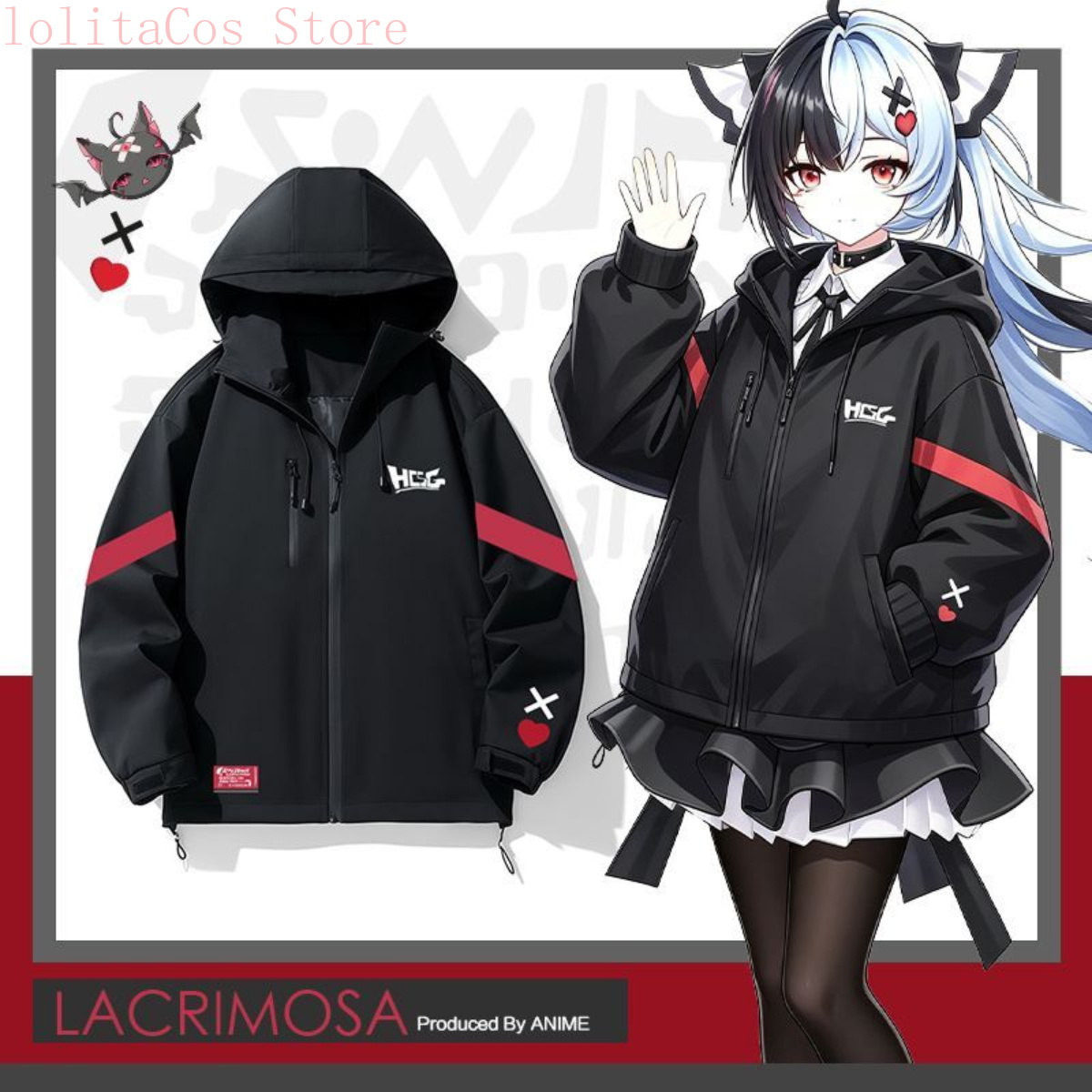 영원으로부터 영원으로 Lacrimosa Nanally  - Windbreaker Anime Merchandise 리뷰 및 가격