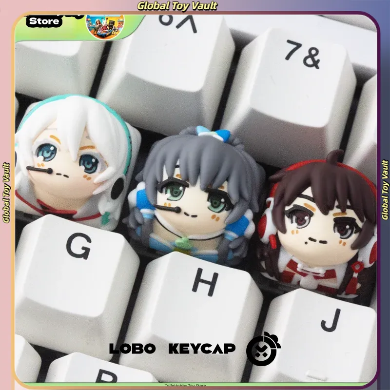 레진 공예 키캡, 애니메이션 캐릭터 ESC 키캡, 기계 - Keycap Artisan Anime 리뷰 및 가격