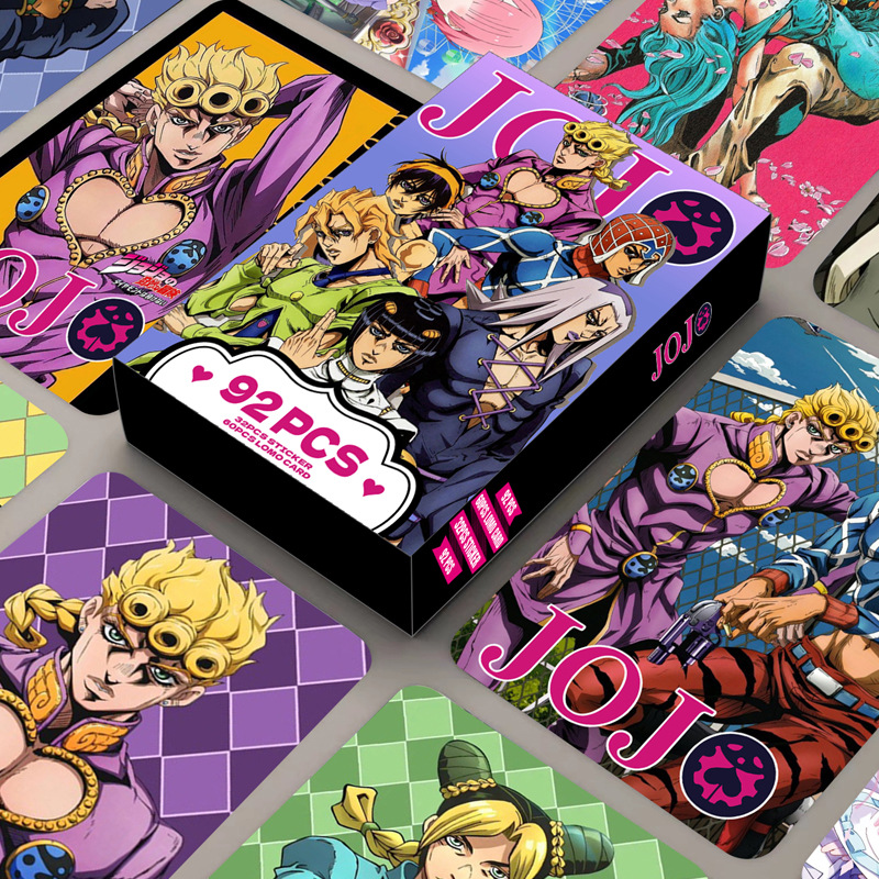 92개입 포토 카드 JOJO 양면 소형 카드 애니메이션 - Jojo Anime Merchandise 리뷰 및 가격