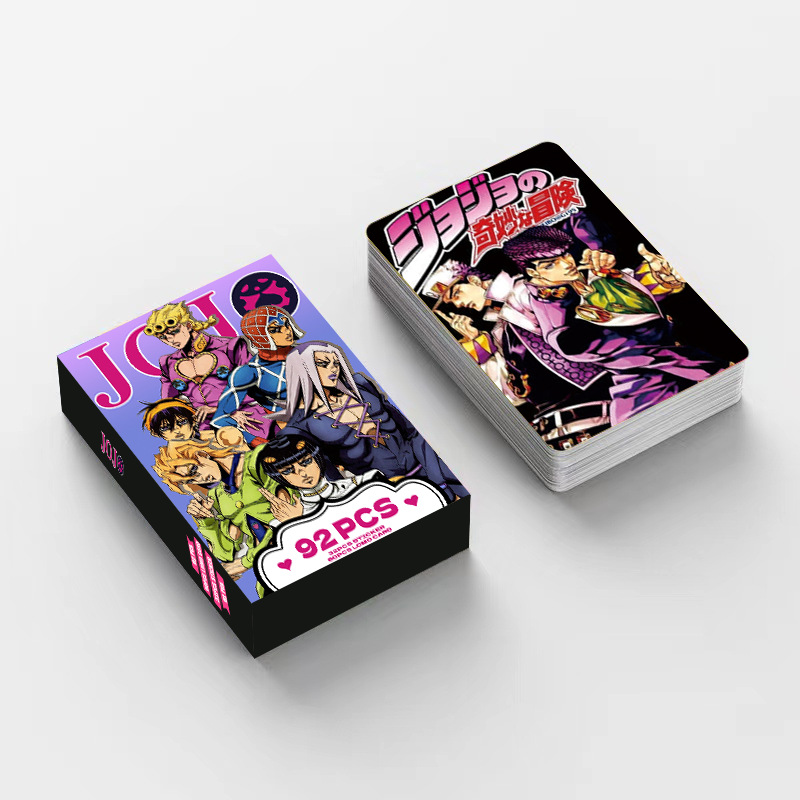 92개입 포토 카드 JOJO 양면 소형 카드 애니메이션 - Jojo Anime Merchandise 리뷰 및 가격