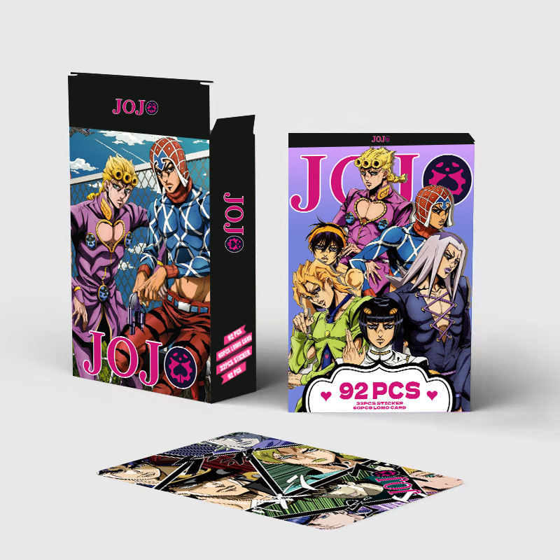 92개입 포토 카드 JOJO 양면 소형 카드 애니메이션 - Jojo Anime Merchandise 리뷰 및 가격