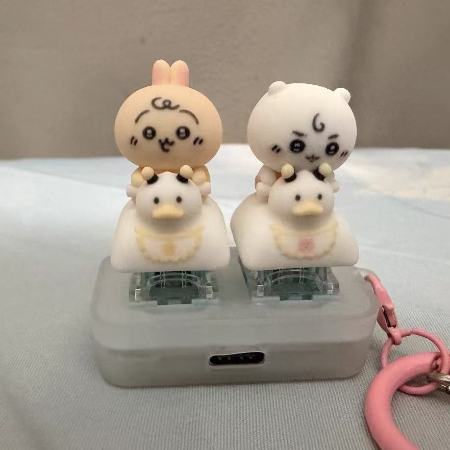 귀여운 모모나 치이카와 시리즈 Q 버전 키캡 싱글 만화 - Keycap Artisan Anime 리뷰 및 가격