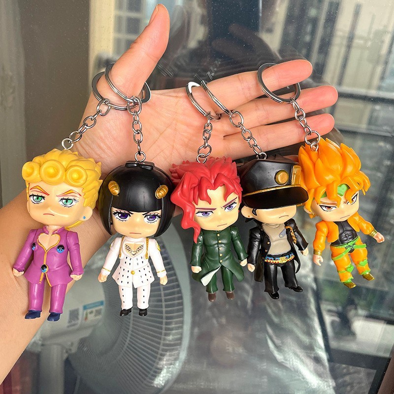 5개 세트 애니메이션 죠죠의 기묘한 모험 Q 버전 키체 - Jojo Anime Merchandise 리뷰 및 가격