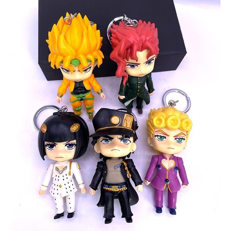 5개 세트 애니메이션 죠죠의 기묘한 모험 Q 버전 키체 - Jojo Anime Merchandise 리뷰 및 가격