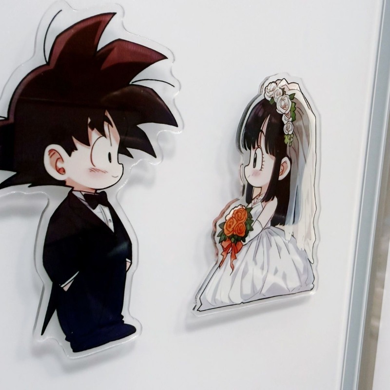 드래곤볼 만화 귀여운 웨딩드레스 테마 아크릴 냉장고 자 - Anime Merchandise In Japan 리뷰 및 가격