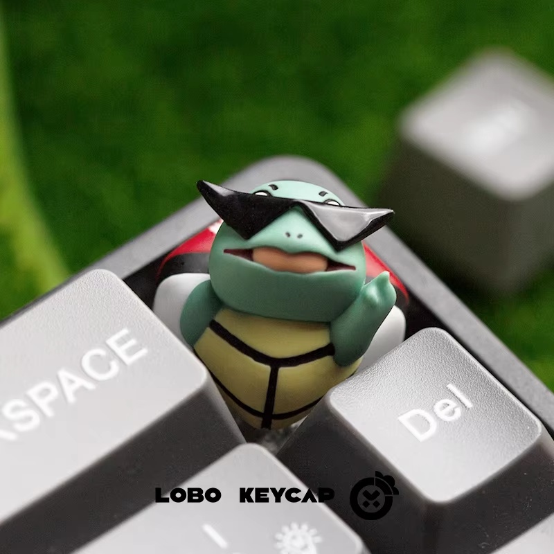 로보 키캡 만화 캐릭터 싱글 커스텀 아티산 키캡 벌바사 - Keycap Artisan Anime 리뷰 및 가격