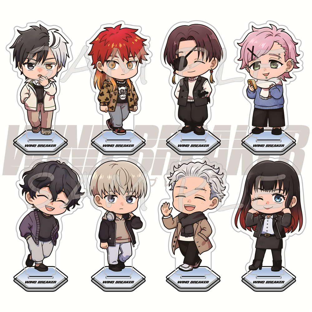 윈드 브레이커 데일리 캐주얼 버전 10cm 아크릴 스탠 - Windbreaker Anime Merchandise 리뷰 및 가격