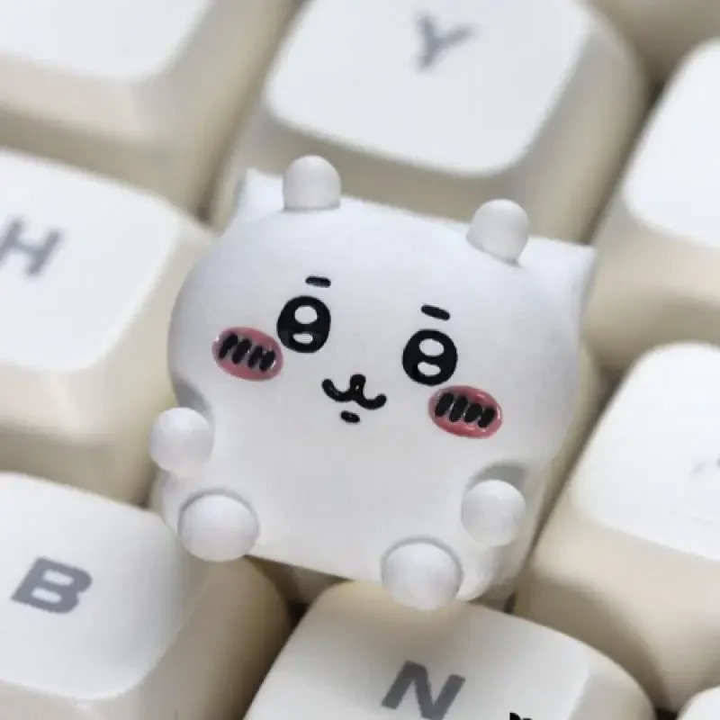 Kawaii Hachiware Chikawa 기계식 키 - Keycap Artisan Anime 리뷰 및 가격
