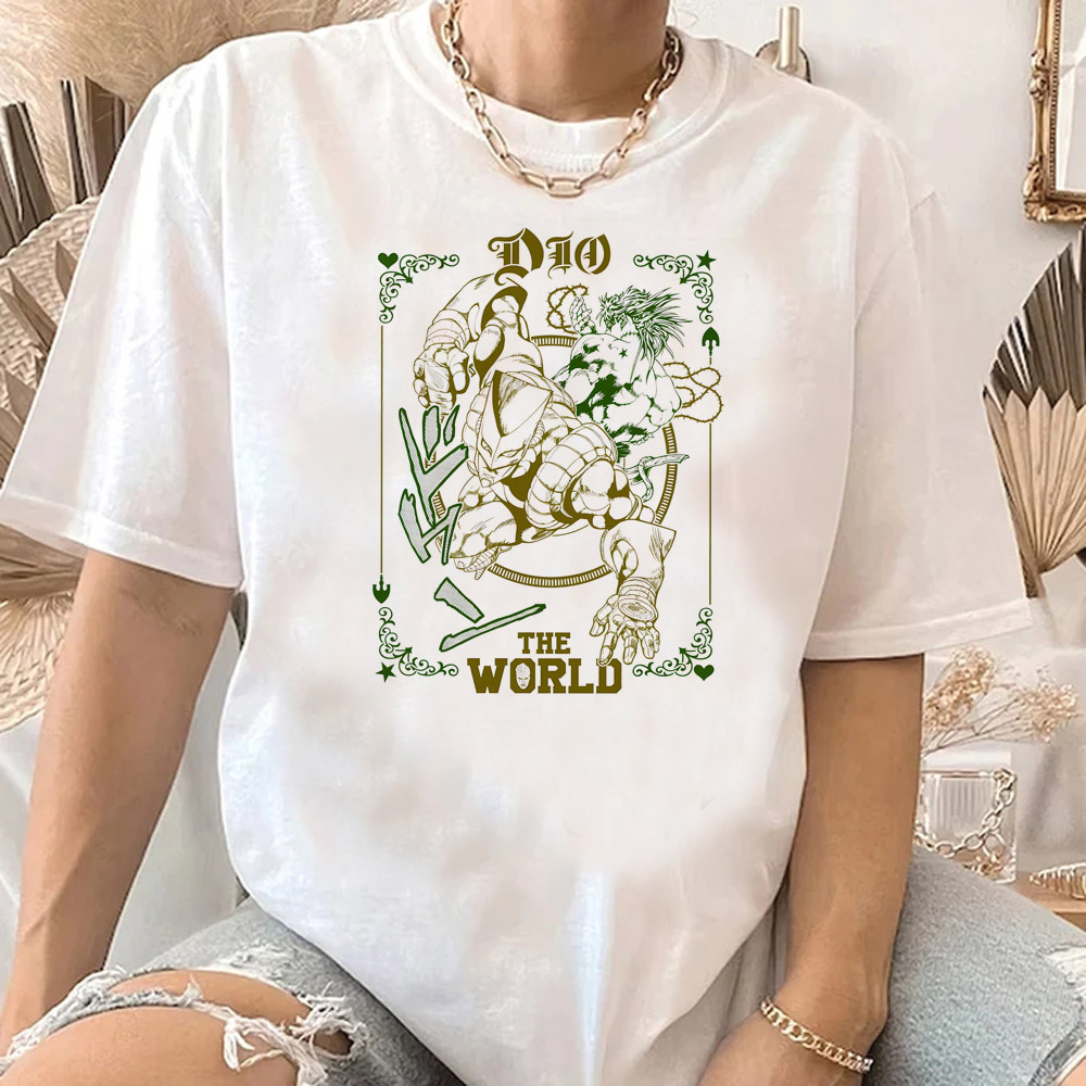 Jojo Bizarre Adventure 셔츠 여성 여 - Jojo Anime Merchandise 리뷰 및 가격