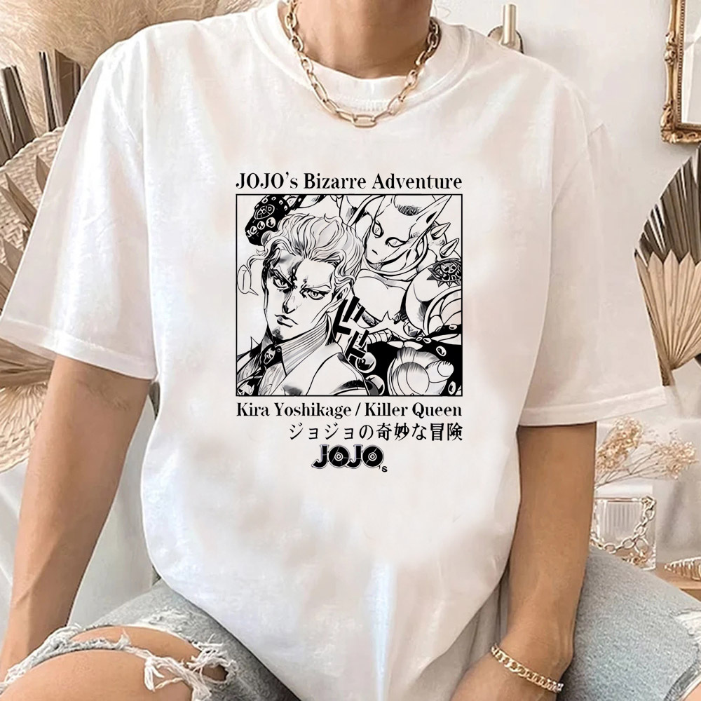 Jojo Bizarre Adventure 셔츠 여성 여 - Jojo Anime Merchandise 리뷰 및 가격