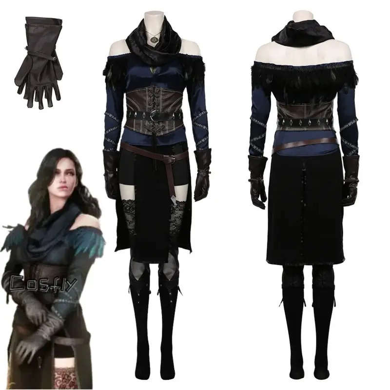 Yennefer 코스프레 판타지아 의상 변장 여성용 의 - Anime Girl Merchandise 리뷰 및 가격