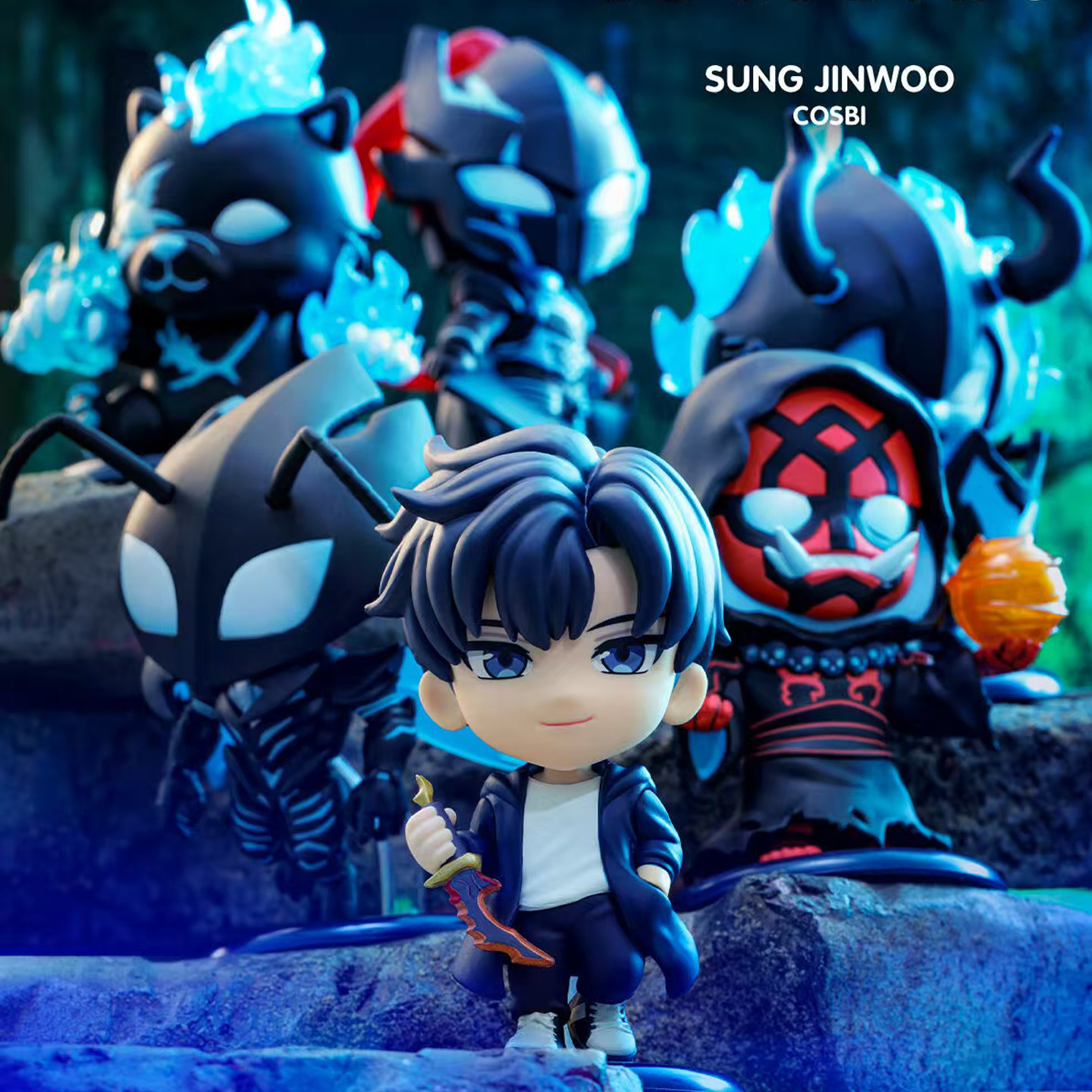 핫토이즈 솔로 레벨링 코스비 미니 피규어 미스터리 블라 - Anime Merchandise Solo Leveling 리뷰 및 가격