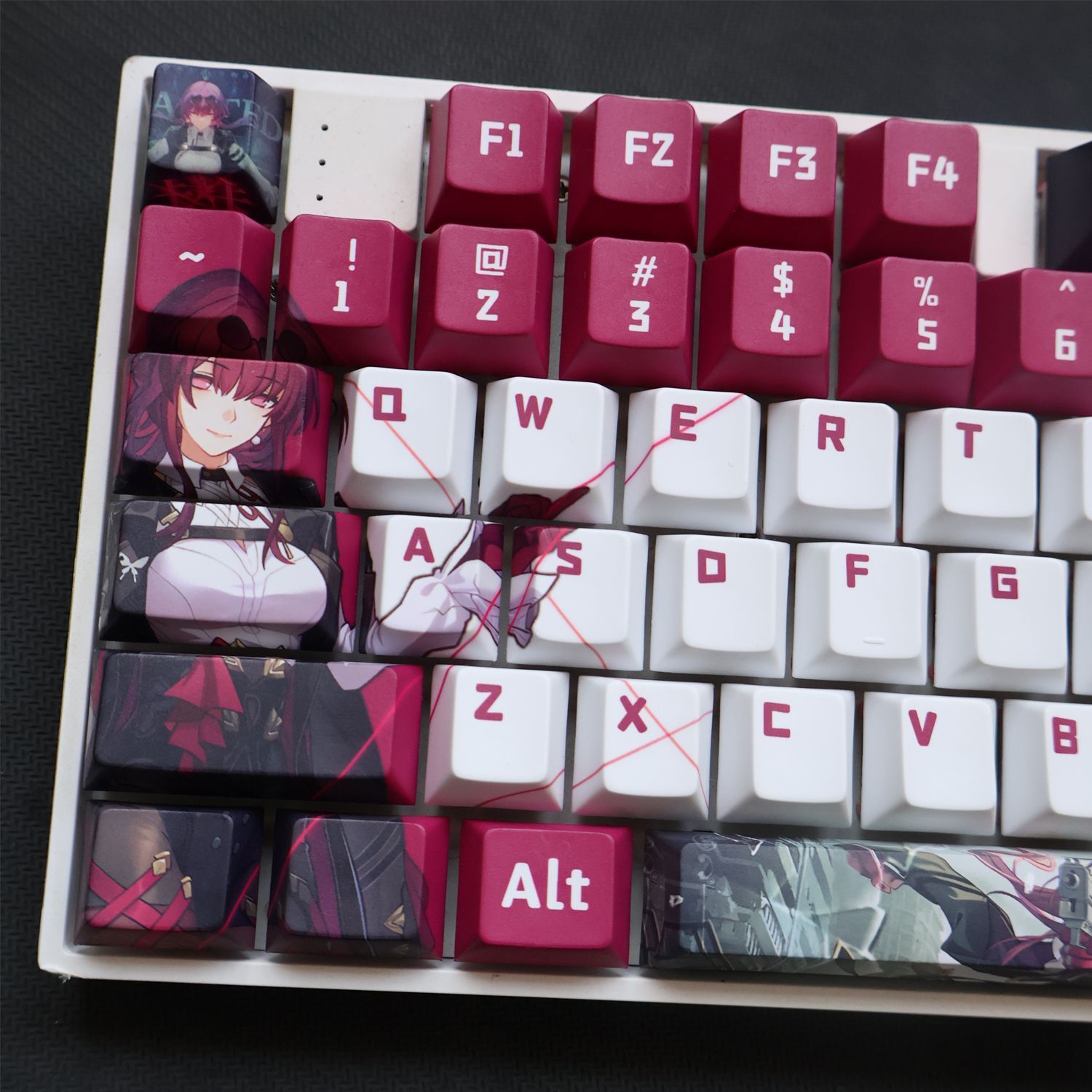 128 키 Honkai: 스타 레일 Kafka Keyc - Keycap Artisan Anime 리뷰 및 가격
