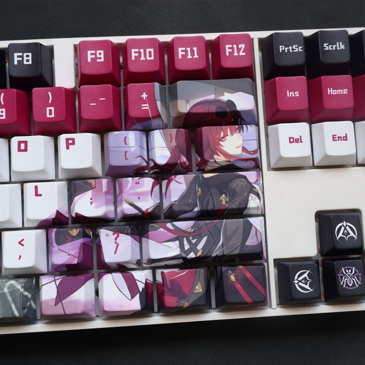128 키 Honkai: 스타 레일 Kafka Keyc - Keycap Artisan Anime 리뷰 및 가격
