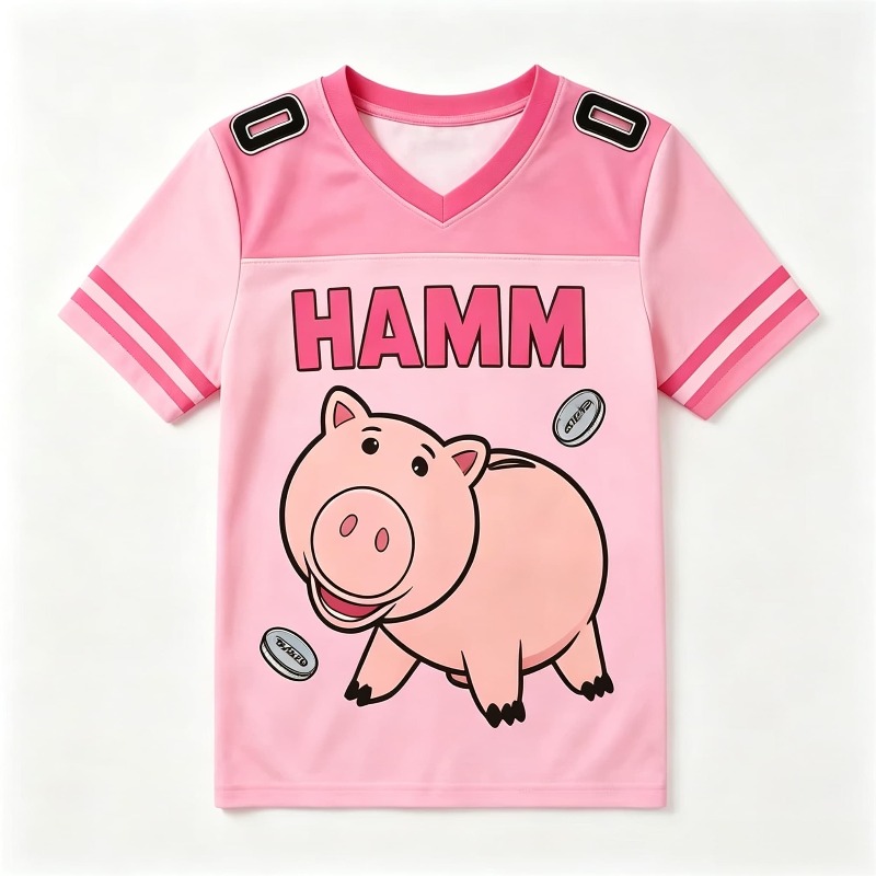 키즈 렉스 축구 유니폼 티셔츠 토이 스토리 프린트 반소 - Anime Girl Merchandise 리뷰 및 가격