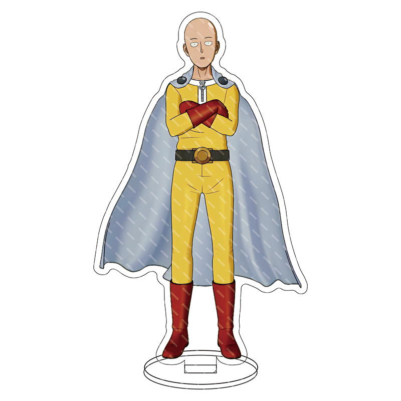 16CM 애니메이션 아크릴 스탠드 원펀맨 사이타마 타츠 - Anime Merch 리뷰 및 가격