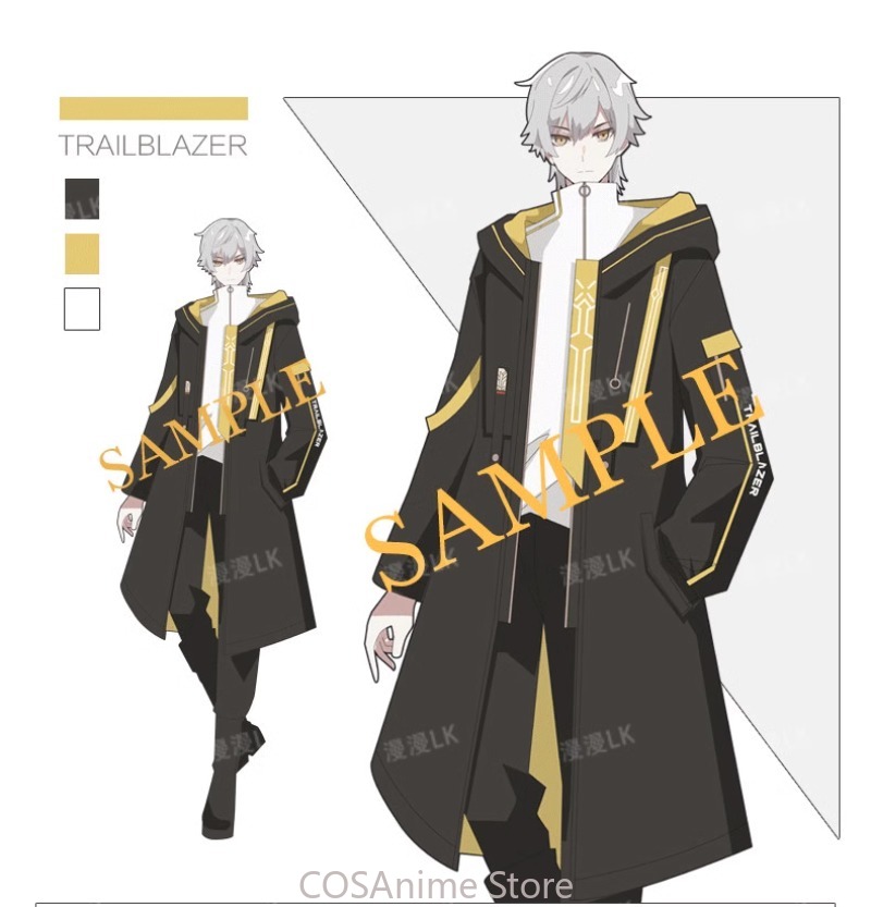 Anime Honkai: 스타 레일 코스프레 Trail - Windbreaker Anime Merchandise 리뷰 및 가격
